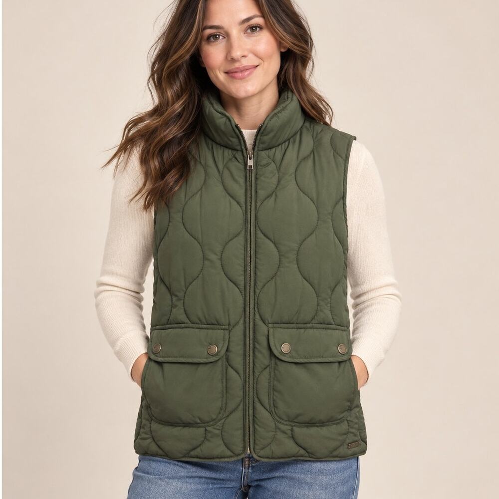 Natural Reflections Quilted Puffer Vest